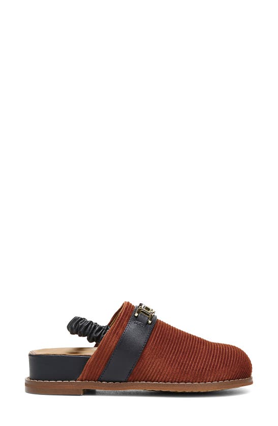 Sam Edelman Kids' Juney Clog In Mustard/ Baltic Navy