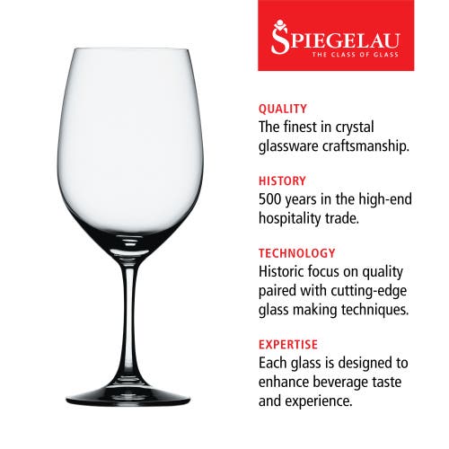 SPIEGELAU SPIEGELAU VINO GRANDE BORDEAUX WINE GLASS SET OF 4