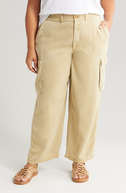 Treasure & Bond Soft Straight Leg Cargo Pants at Nordstrom,