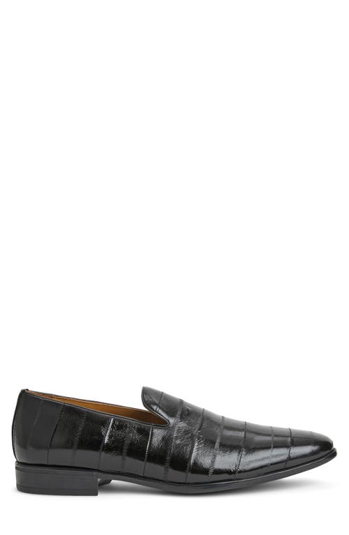 Shop Bruno Magli Bellino Loafer In Black Eel