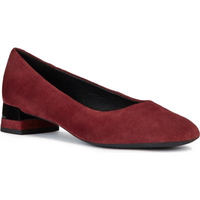 Geox Chloo Pump, Burgundy
