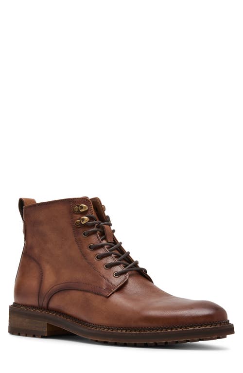 Steve Madden Noby Lace-up Boot In Tan