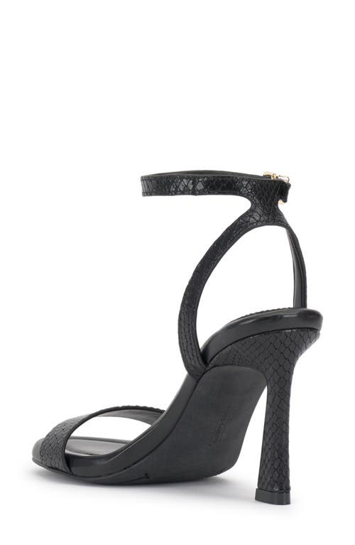 Shop Vince Camuto Penelopy Ankle Strap Sandal In Black Snagla
