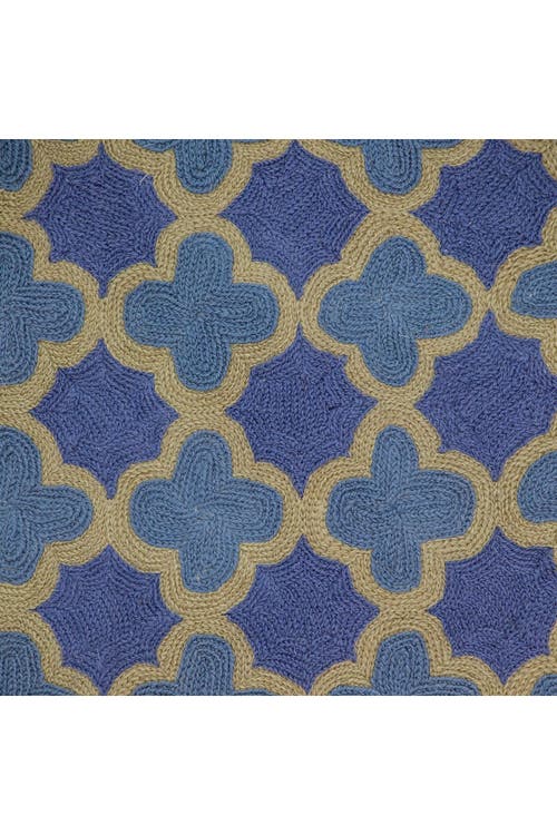 Parkland Collection Calix Blue Throw Pillow In Blue