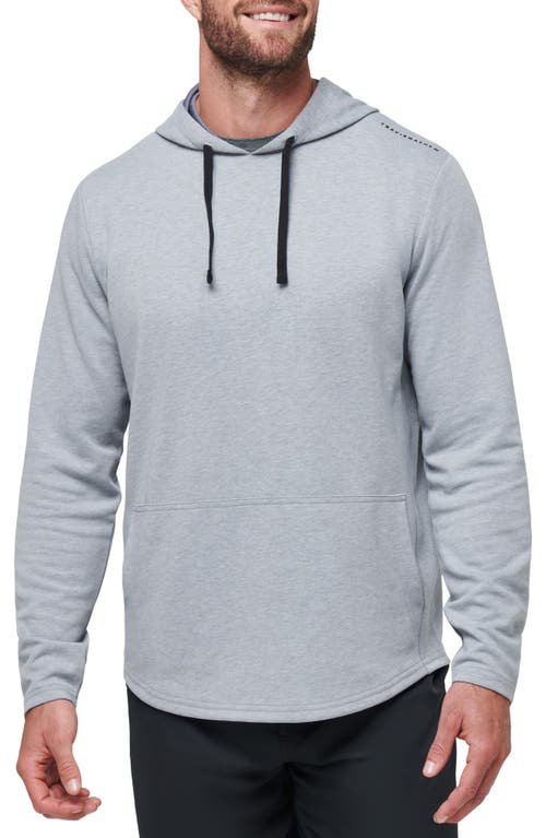 Travismathew Upgraded Tech Hoodie In Heather Grey