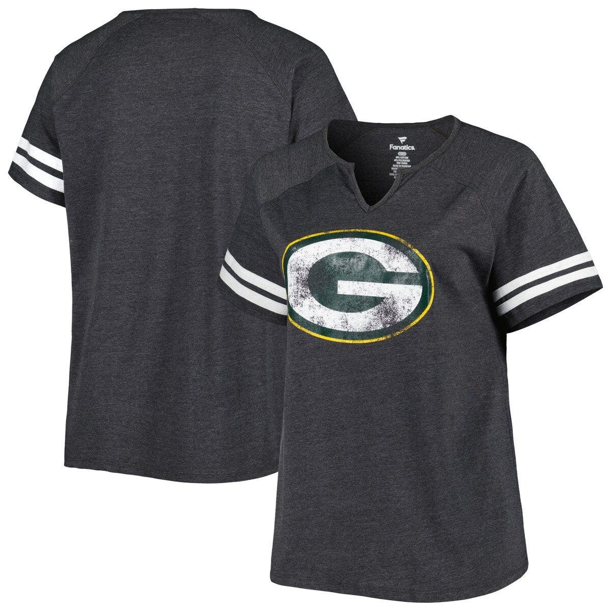 green bay packers women's plus size clothing