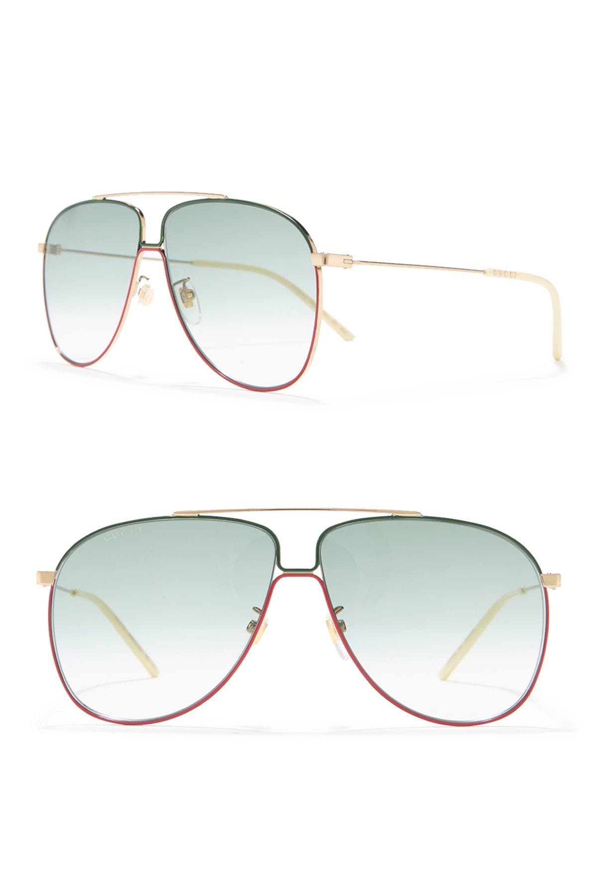 gucci wire frame sunglasses