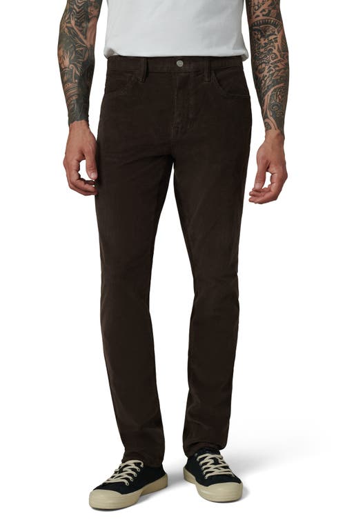 Joe's The Asher Slim Fit Corduroy Pants In Espresso