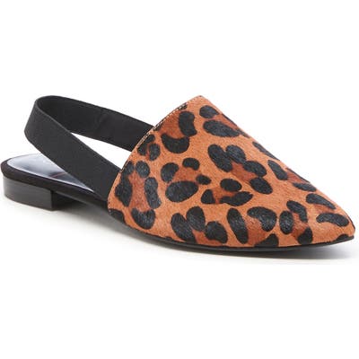 Sole Society Kaniesa Slingback Flat, Brown