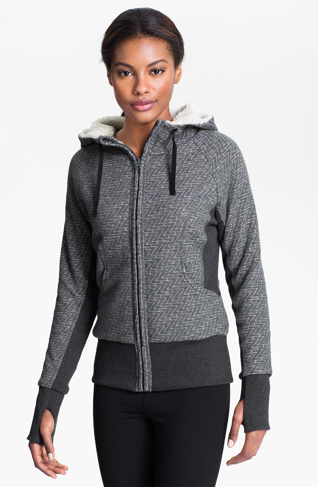Zella 'Z Quilt' Hoodie Nordstrom