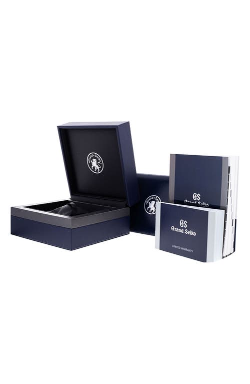 Watchfinder & Co. Grand Seiko  Heritage Collection Bracelet Watch, 40mm In Silver/blue