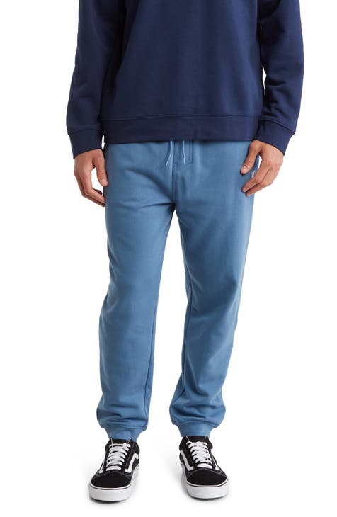 Louis Vuitton Mens Zipper Pocket Travel Joggers Sweatpants Navy Blue Size  Small