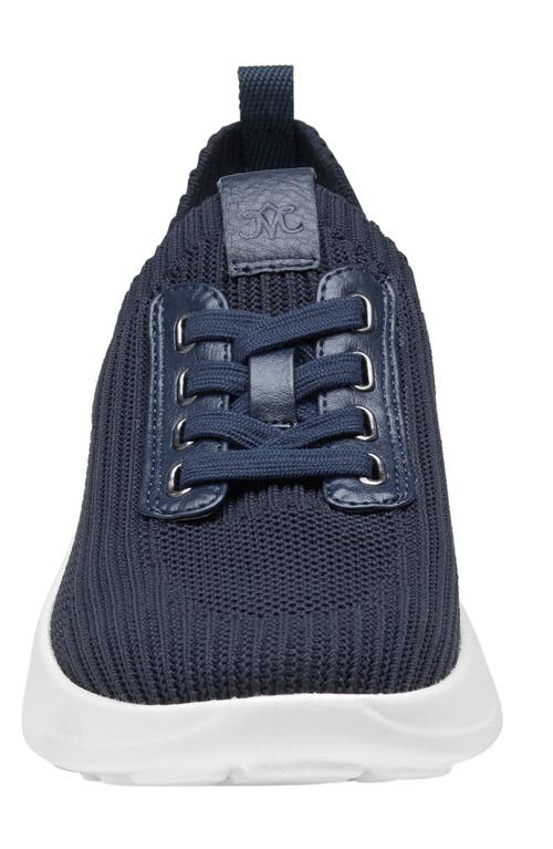 Johnston & Murphy Escape Knit Sneaker In Navy Knit