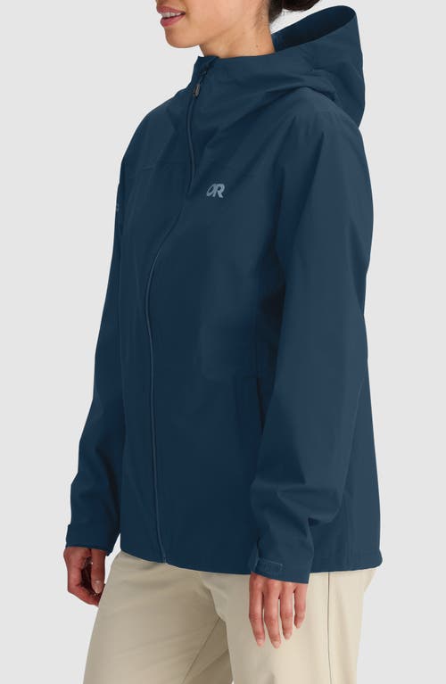 Outdoor Research Stratoburst Packable Rain Jacket In Cenote