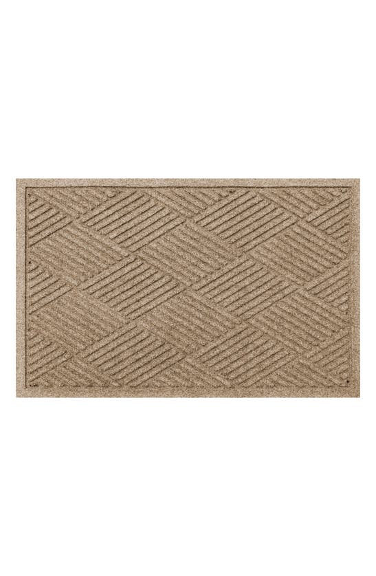 Bungalow Flooring Waterhog Diamonds Floor Mat In Camel