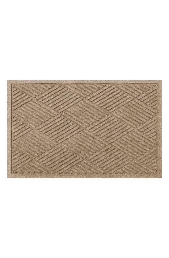 Bungalow Flooring Waterhog Diamonds Floor Mat In Brown