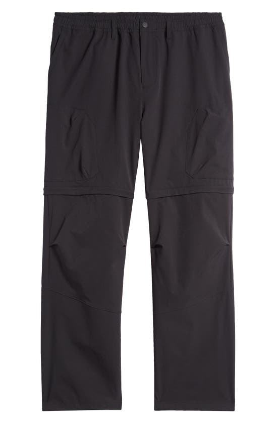 Shop Zella Ripstop Convertible Cargo Pants In Black