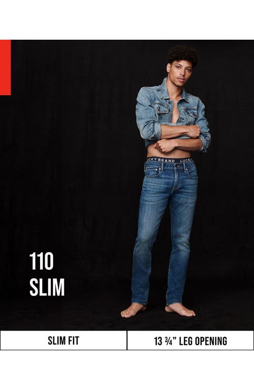 LUCKY BRAND LUCKY BRAND 110 COOLMAX® SLIM FIT JEANS