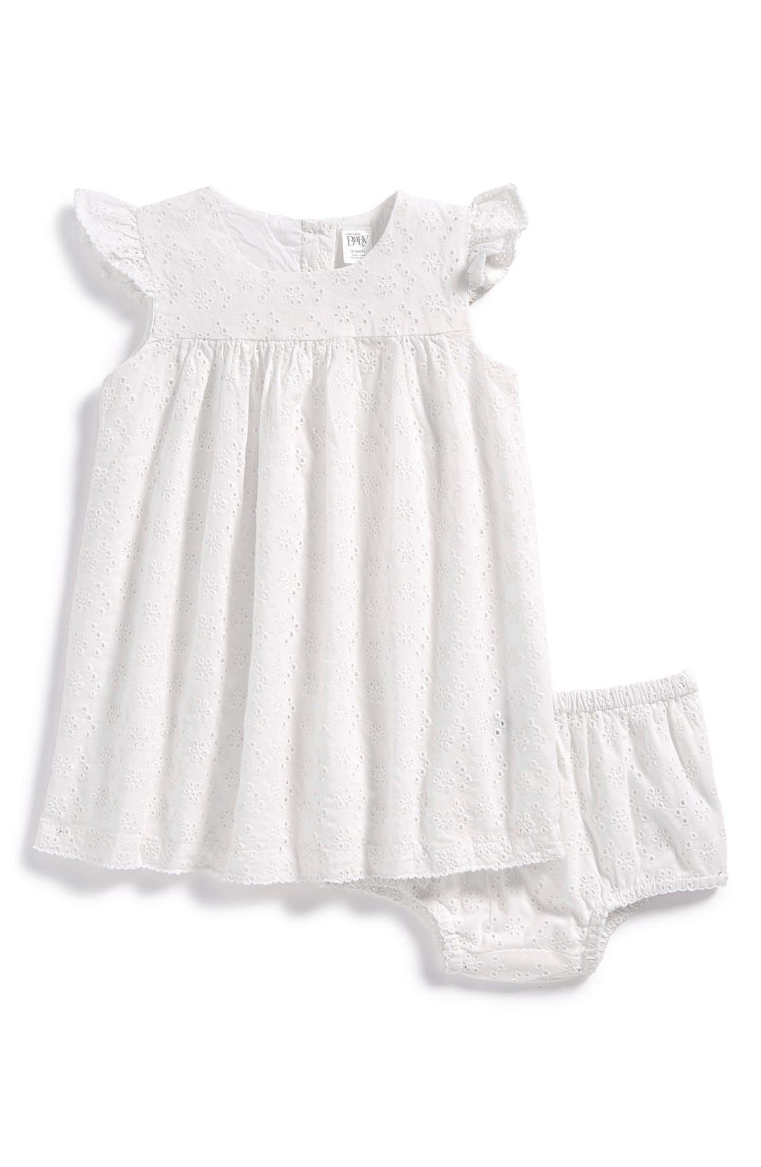Nordstrom Baby Empire Dress & Bloomers (Baby Girls) Nordstrom