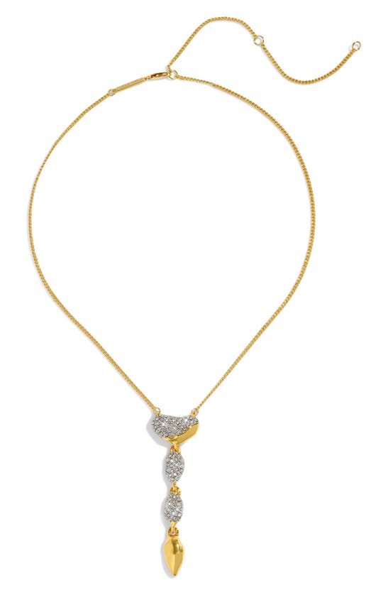 Alexis Bittar Crumpled Drop Earrings In No Stones
