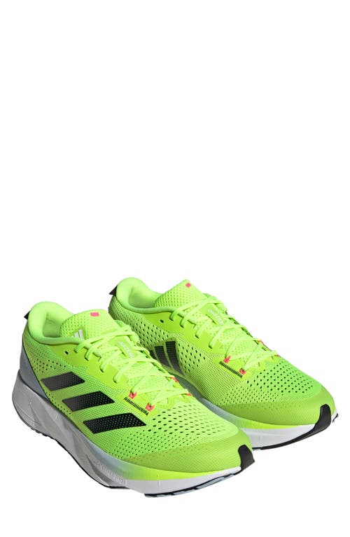 adidas Adizero SL Running Shoe Lucid Lemon/Black/Blue at Nordstrom,