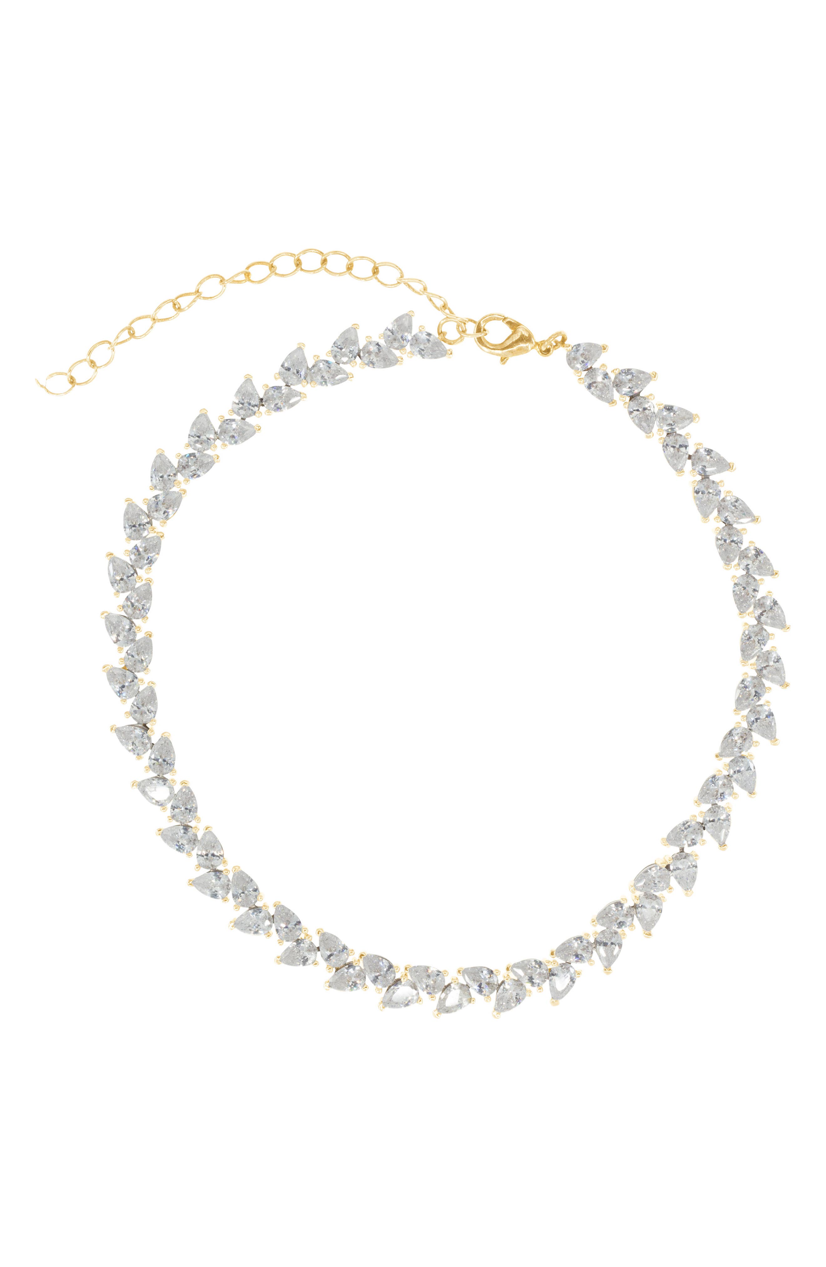 crystal choker necklace