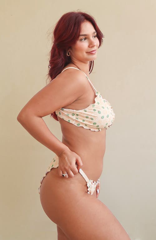 Dippin Daisys Como Bralette Bikini Top In Oliva
