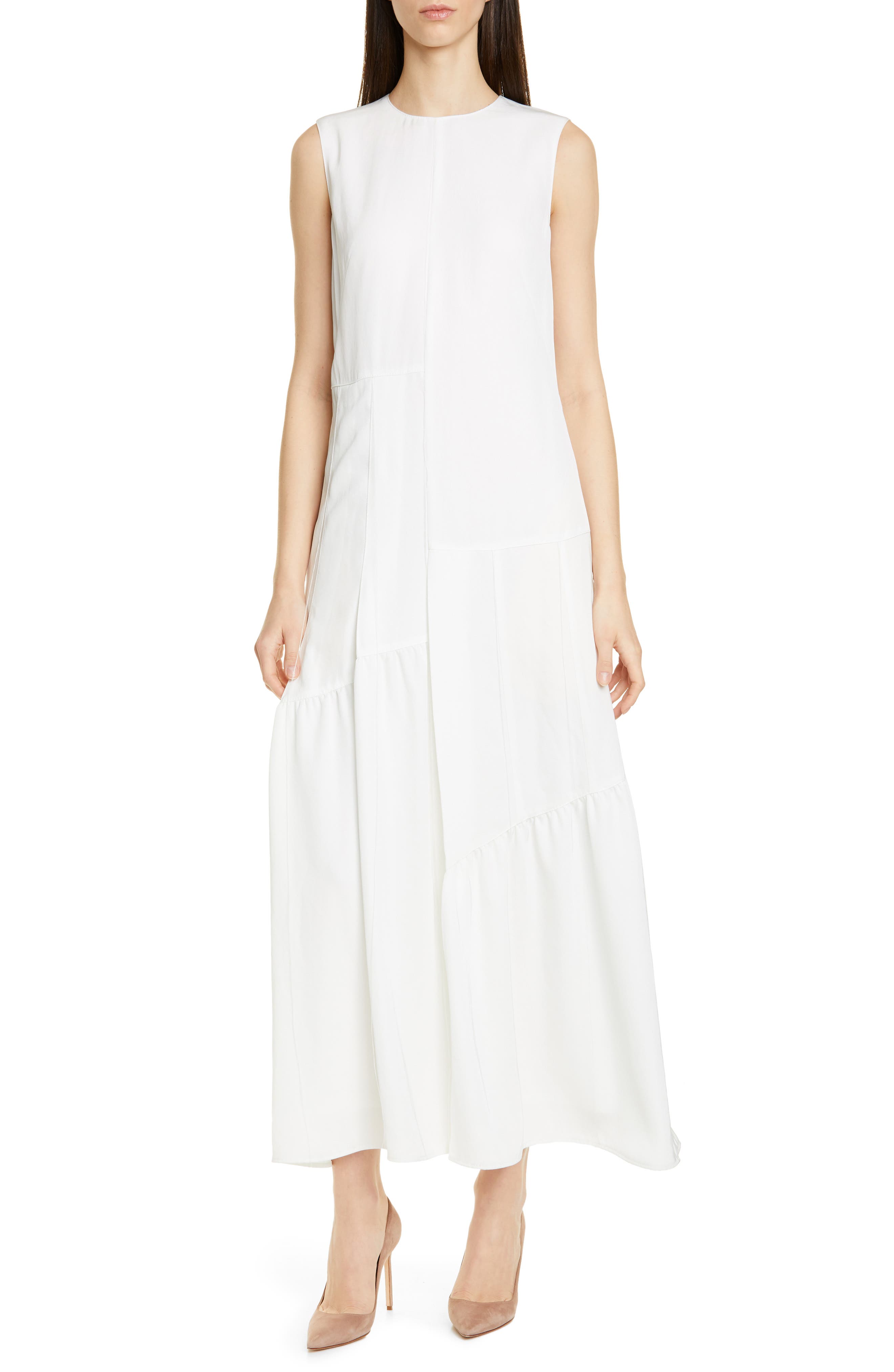 Boss Dewitty Maxi Dress, White