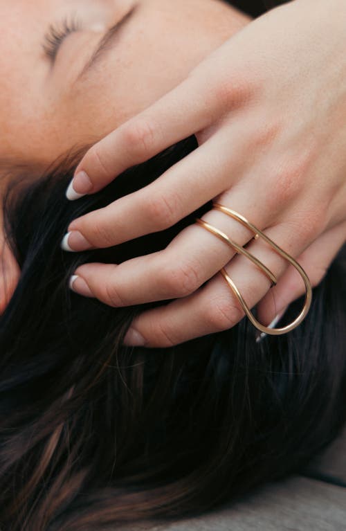 Albisia Spring Ring In 14k Gold Filled