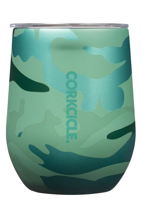 Barbour x ASOS exclusive reusable travel mug in green camo