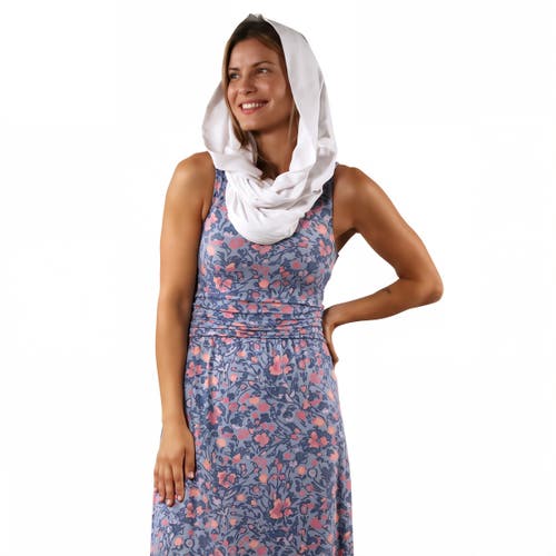 Uv Skinz Packable Infinity Scarf In White