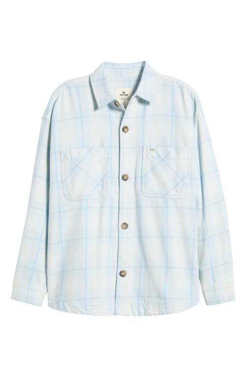 Shop Rip Curl Desert Dreams Flannel Shirt In Antique White