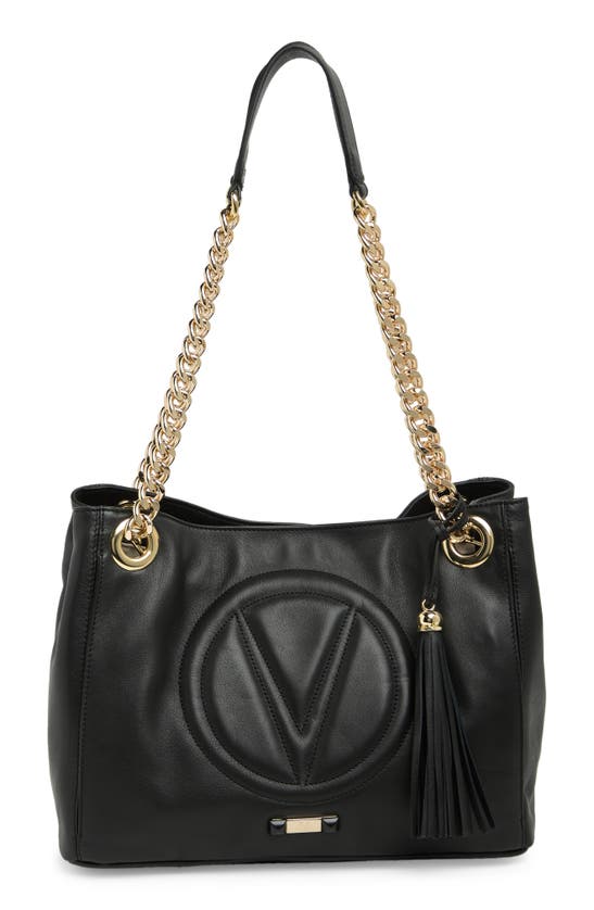 Shop Valentino By Mario Valentino Luisa Signature Tote Bag In Black