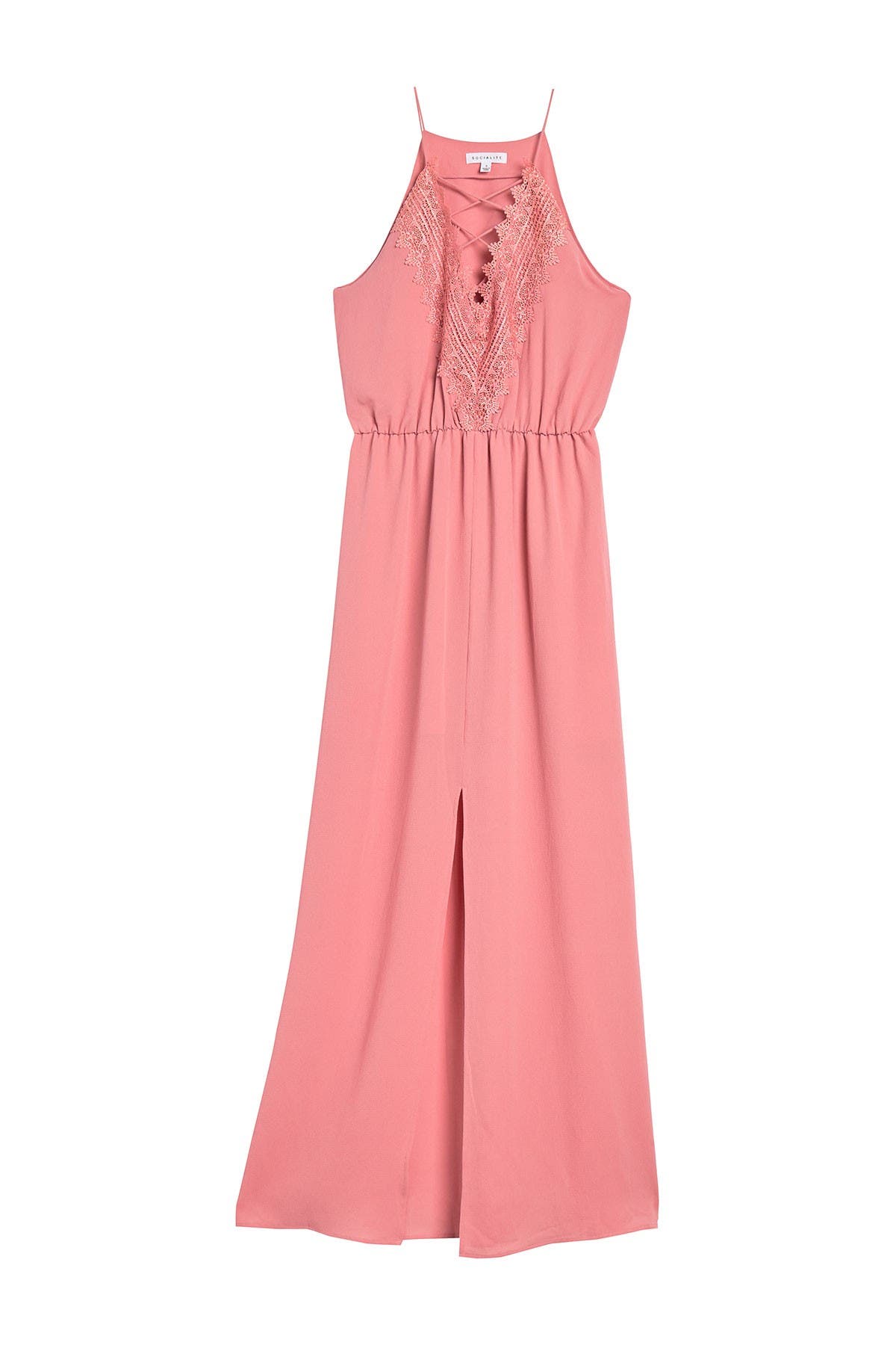 split hem maxi dress