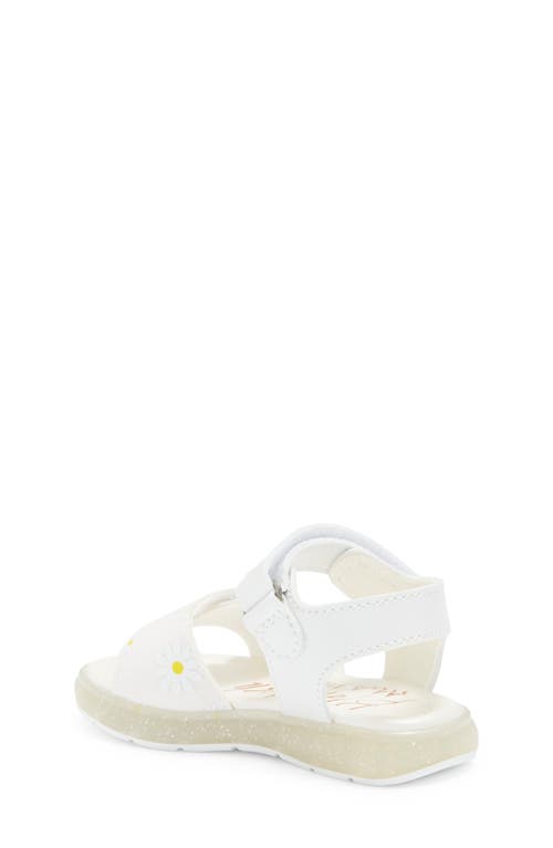 Shop Blowfish Footwear Kids' Marloon Sandal In White Glitter/pearl White