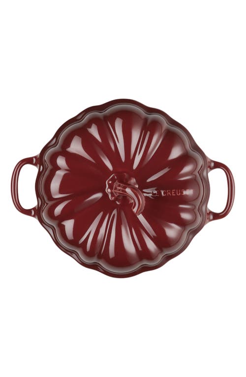 Shop Le Creuset Enameled Cast Iron Pumpkin Baking Dish In Rhone