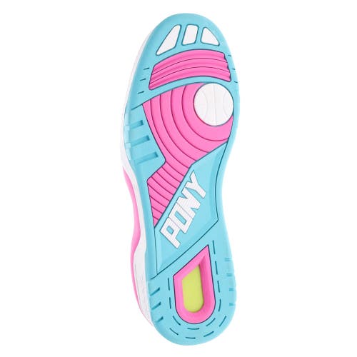 Pony M-110 Archive Sneakers In White/scuba Blue/pink