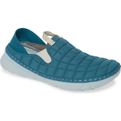 Merrell Hut Quilted Moc Sneaker, Blue