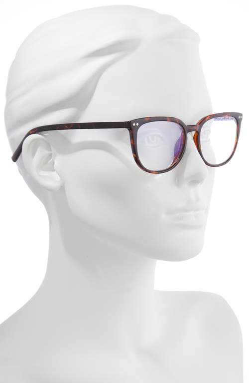 Shop Kate Spade New York Albi 52mm Blue Light Blocking Reading Glasses In Havana/clear