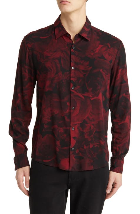 Ermo Floral Button-Up Shirt