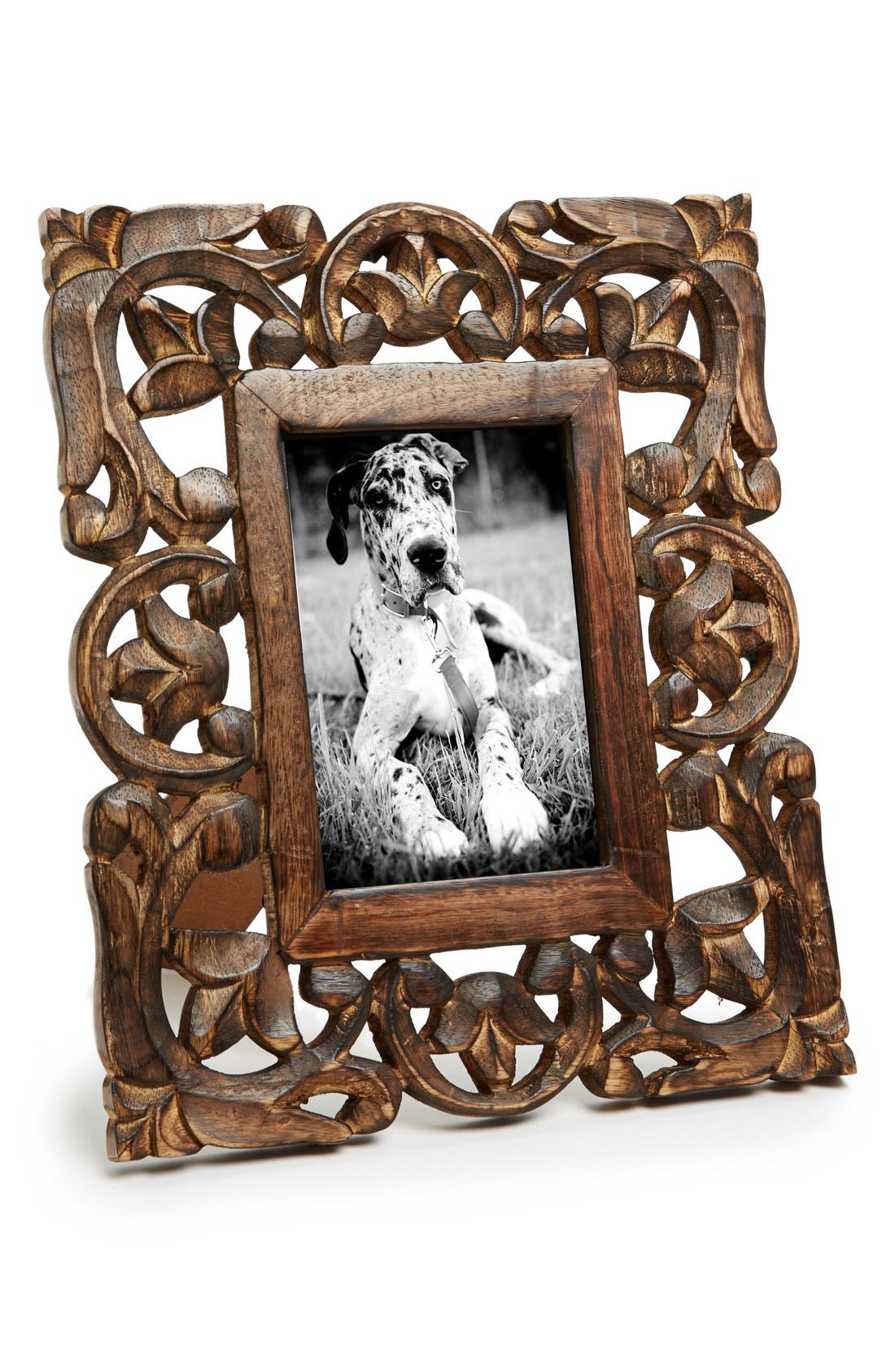 MG Décor Carved Wood Picture Frame | Nordstrom