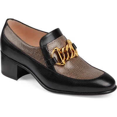 Gucci Loafer Pump, Black