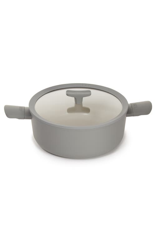 Berghoff Leo Balance 6.5-quart Stock Pot In Moon Mist