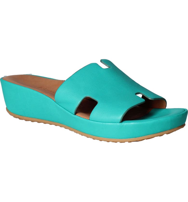 L'AMOUR DES PIEDS Catiana Platform Sandal, Main, color, TURQUOISE