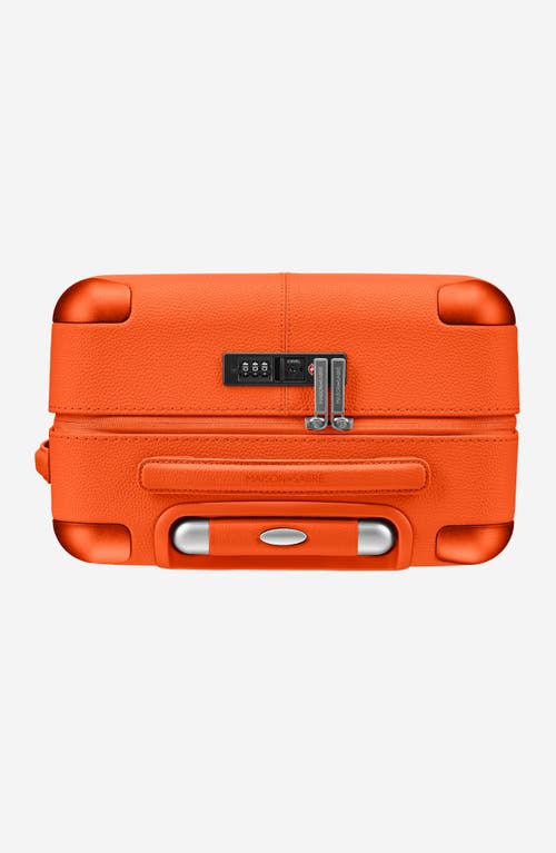 Shop Maison De Sabre Maison De Sabré The Carry On Suitcase In Manhattan Orange