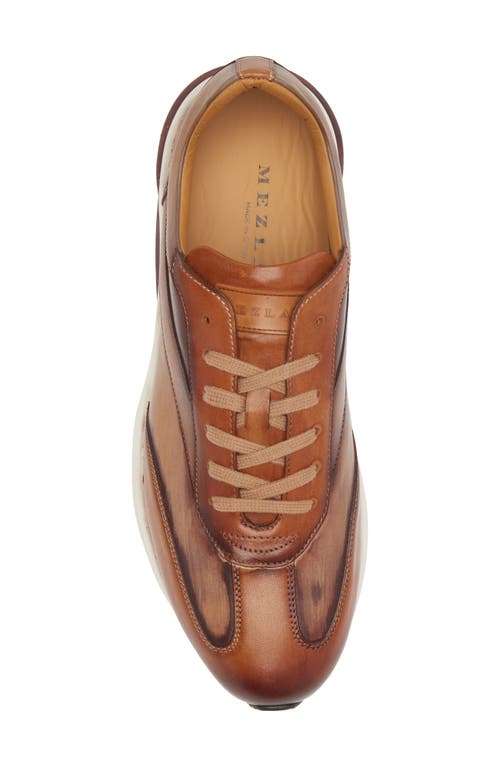 Mezlan Magico Sneaker In Tan/taupe