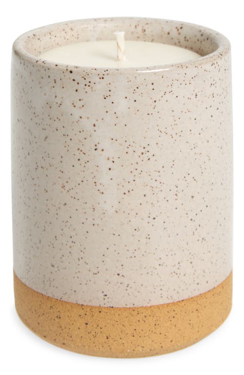 NORDEN Ojai Ceramic Candle in White Speckle at Nordstrom