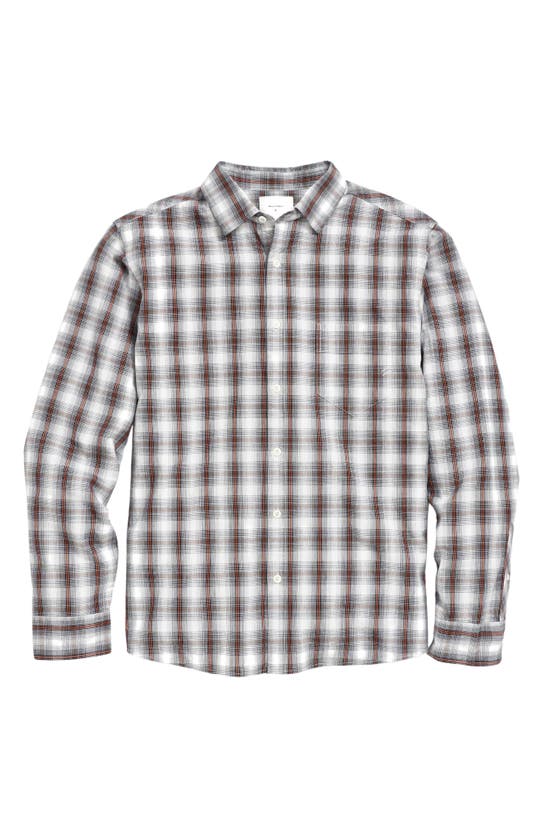 Billy Reid Walland Button-up Oxford Shirt In Multi