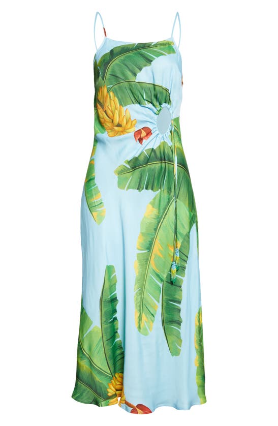 FARM RIO FRESH BANANAS SLIPDRESS