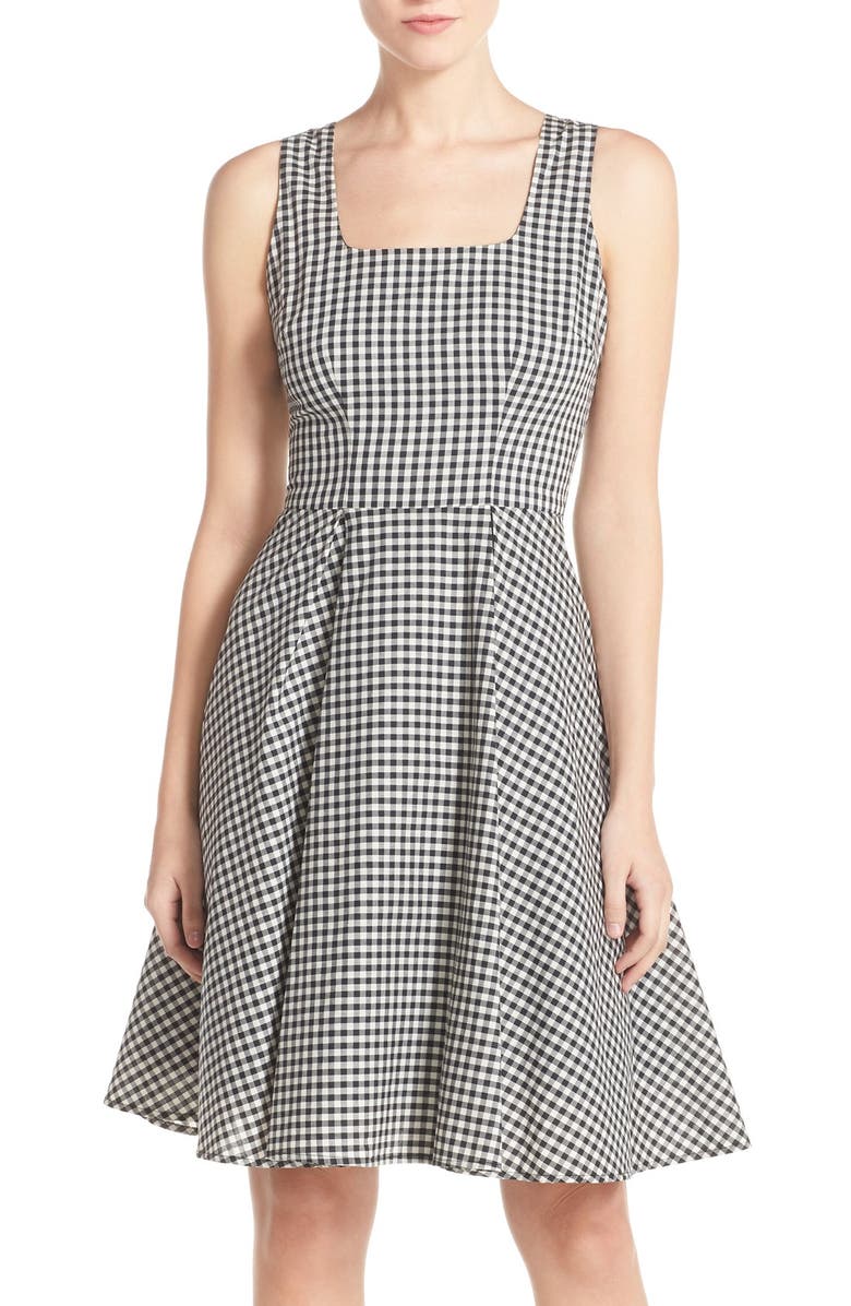 Felicity & Coco Gingham Fit & Flare Dress (Nordstrom Exclusive) | Nordstrom